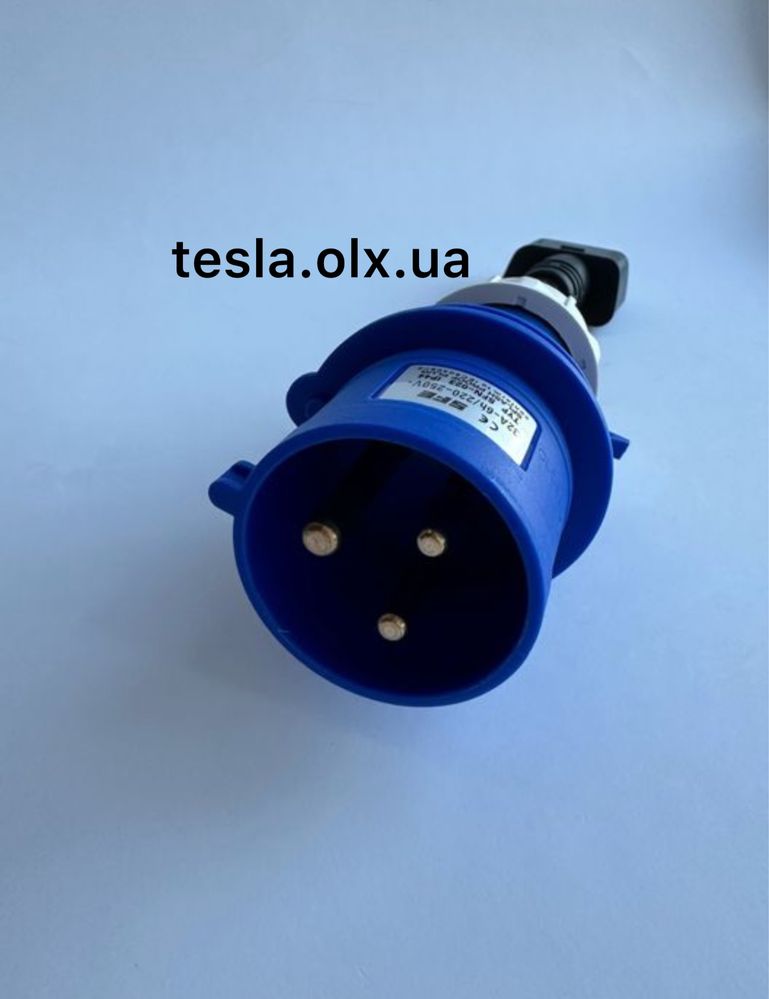 Хвост (переходник) адаптер для Tesla Mobile Gen2 32A