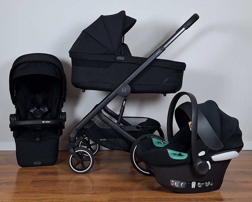 WYJĄTKOWO ZADBANY . Cybex Balios S Lux 2.0  . Wózek 3w1