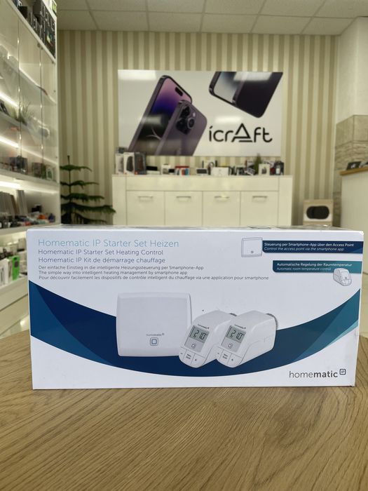 Смарт-домашній набір Homematic Ip Starter Set Heizen 156537AO