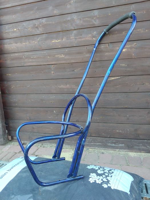 WYPRZEDAŻ WYPROWADZKOWA -oparcie metalowe do huśtawki /sanek+uchwyt