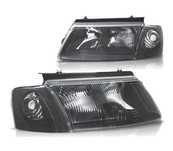 FARÓIS VOLKSWAGEN VW PASSAT B5 3B 96-00 PRETO
