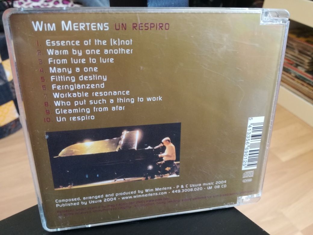 CD Wim Mertens Un Respiro