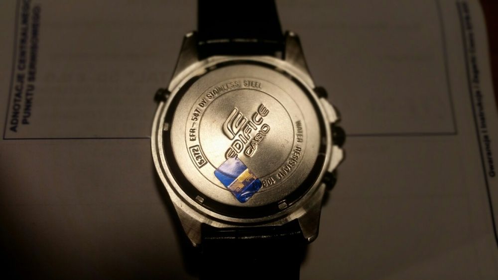 Eleganckie Casio edifice