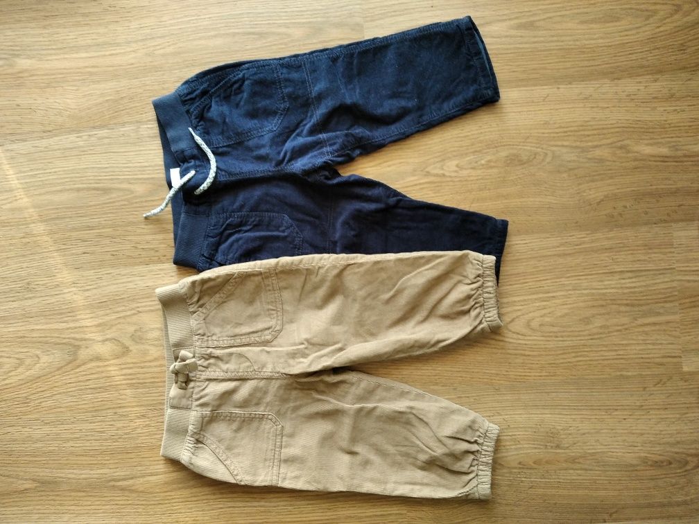 Spodnie 2 szt + bluza h&m zestaw