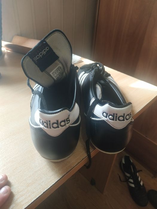 Бутси adidas kaiser 5, шкіряні, копачки для футболу 45-46 розмір