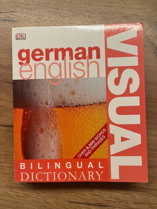 Słownik bilingualny niemiecki angielski wizualny