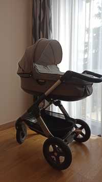 Wozek Stokke trailz gondola + stelaz