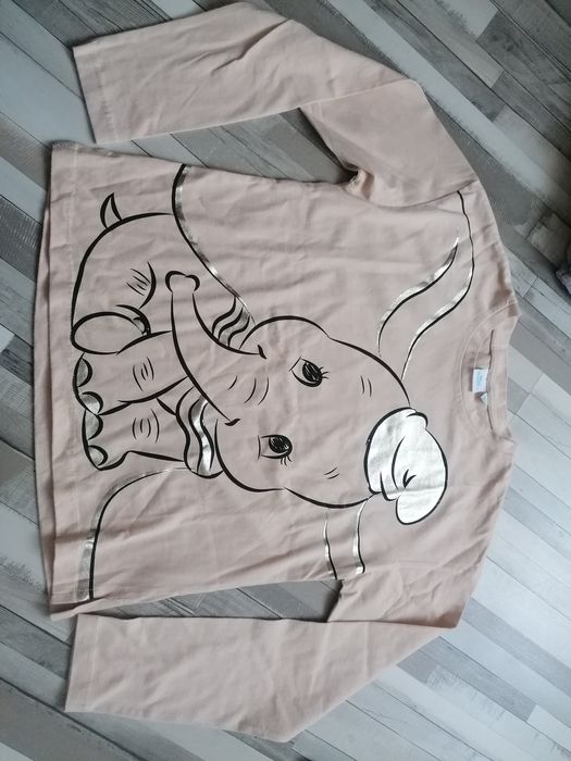bluzka z długim rękawem koszulka Disney Dumbo 152 nowa
