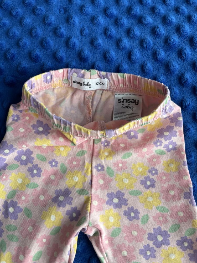 Legginsy dziewczęce nieużywane r. 62