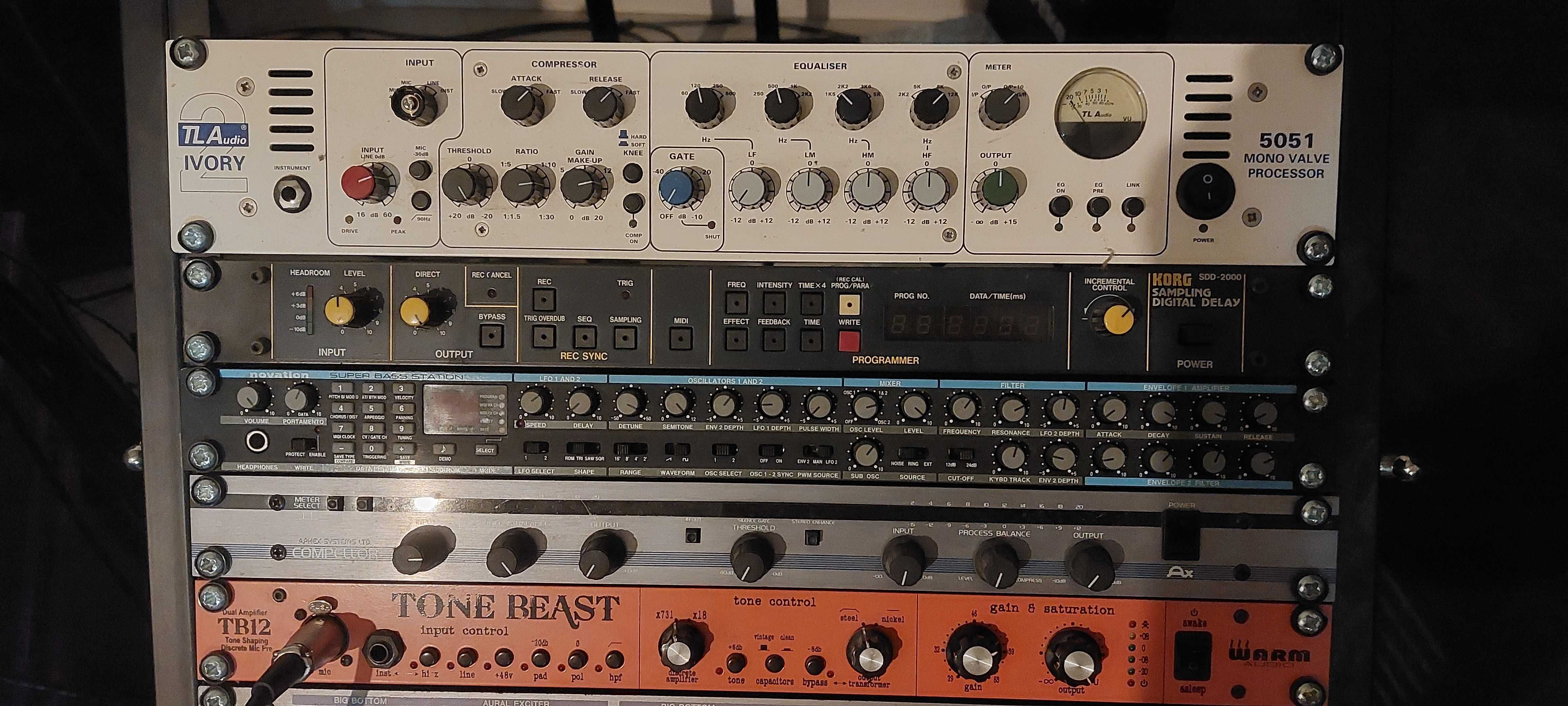 Aphex Compellor AX stereofoniczny kompresor, leveler, limiter