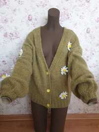 Wiosenny sweterek handmade