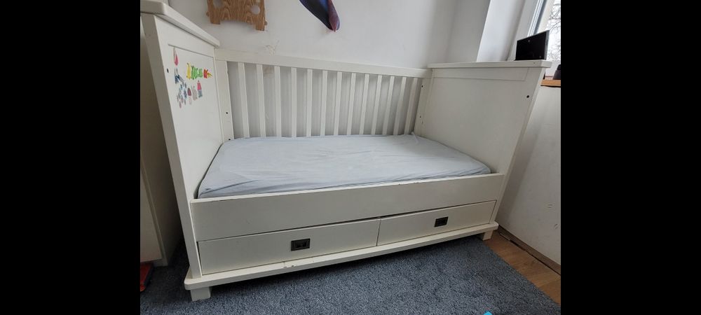 Łóżeczko dziecięce drewniane Kidsmill Shakery 140 x 70