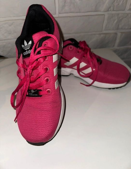 Buty Adidas ZX Flux fuksja różowe sportowe adidasy r 33 wkładka 22,5cm