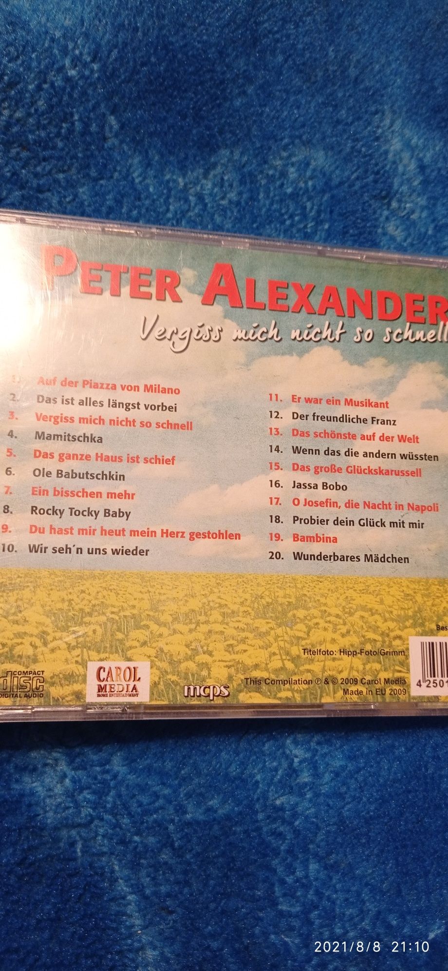 Peter Alexander płyta CD