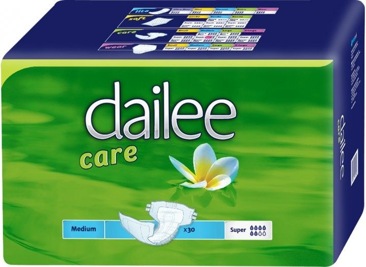Одноразовые подгузники Dailee Care Super для взрослых