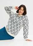 B.P.C sweter damski we wzory ^36/38