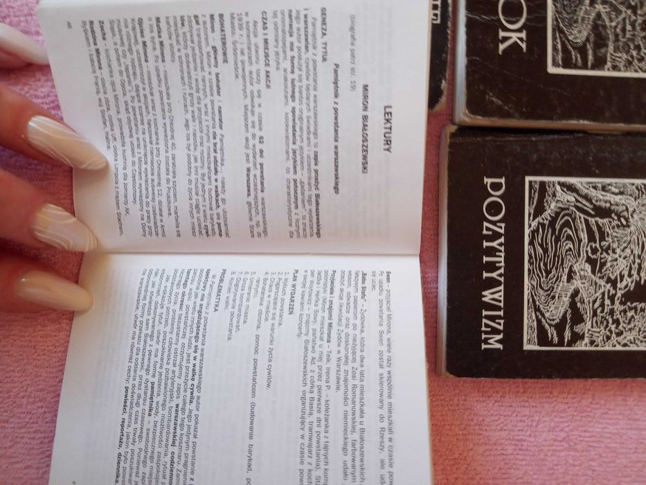 Książki ściągi omówienia lektur