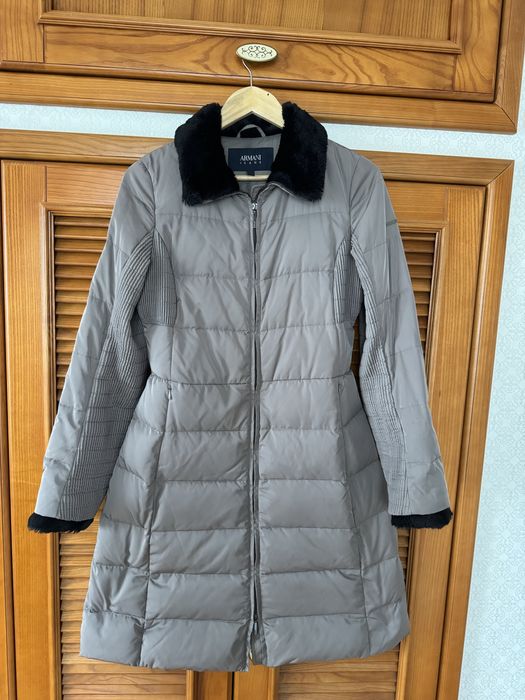 Пальто-пуховик жіноче, Armani Jeans, s-m