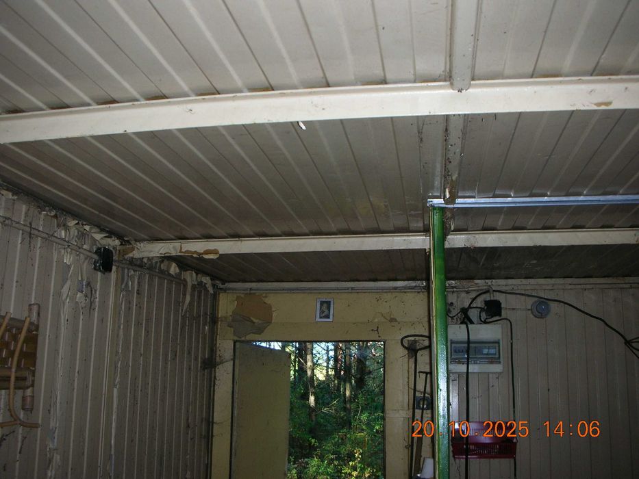 2 kontenery, kontener stalowy 6,5m x 2,5m blacha profile stal wiata