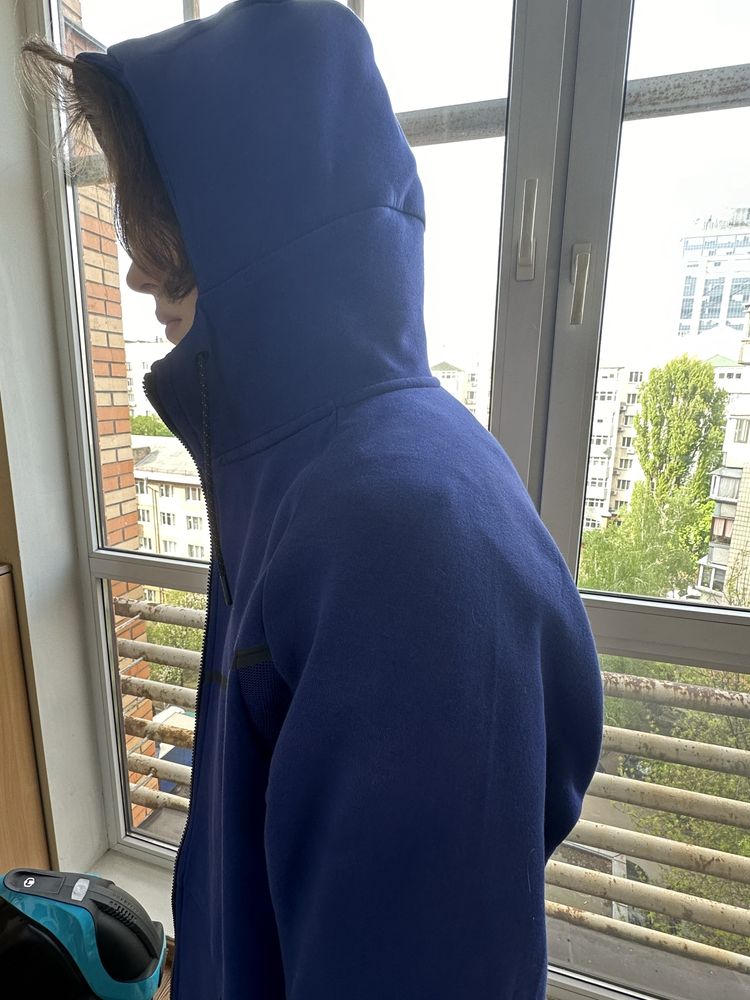 Оригінальна худі Nike Tech Fleece Blue