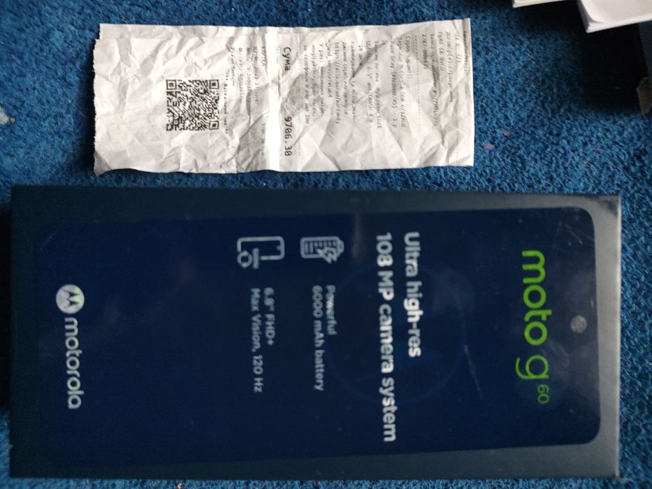 Moto g60 на гарантии