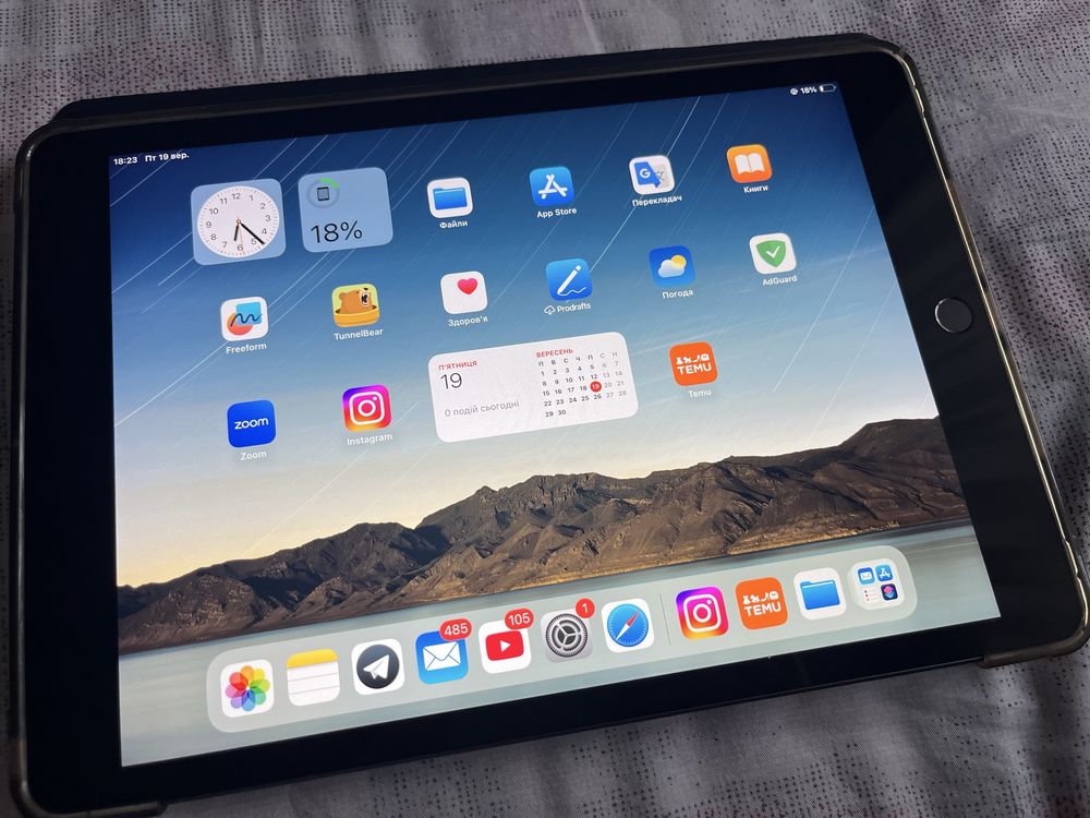 Apple iPad 9 10.2" 64GB Wi-Fi Space Grey (MK2K3) 2021