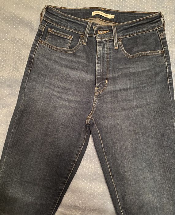 Calças de ganga levis high rise skinny 721