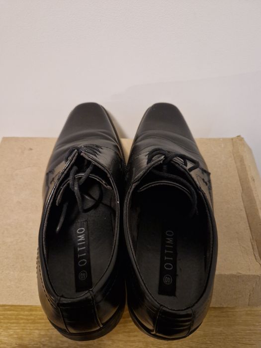 Buty Garniturowe, Eleganckie Męskie - Rozmiar 40, prawie nowe