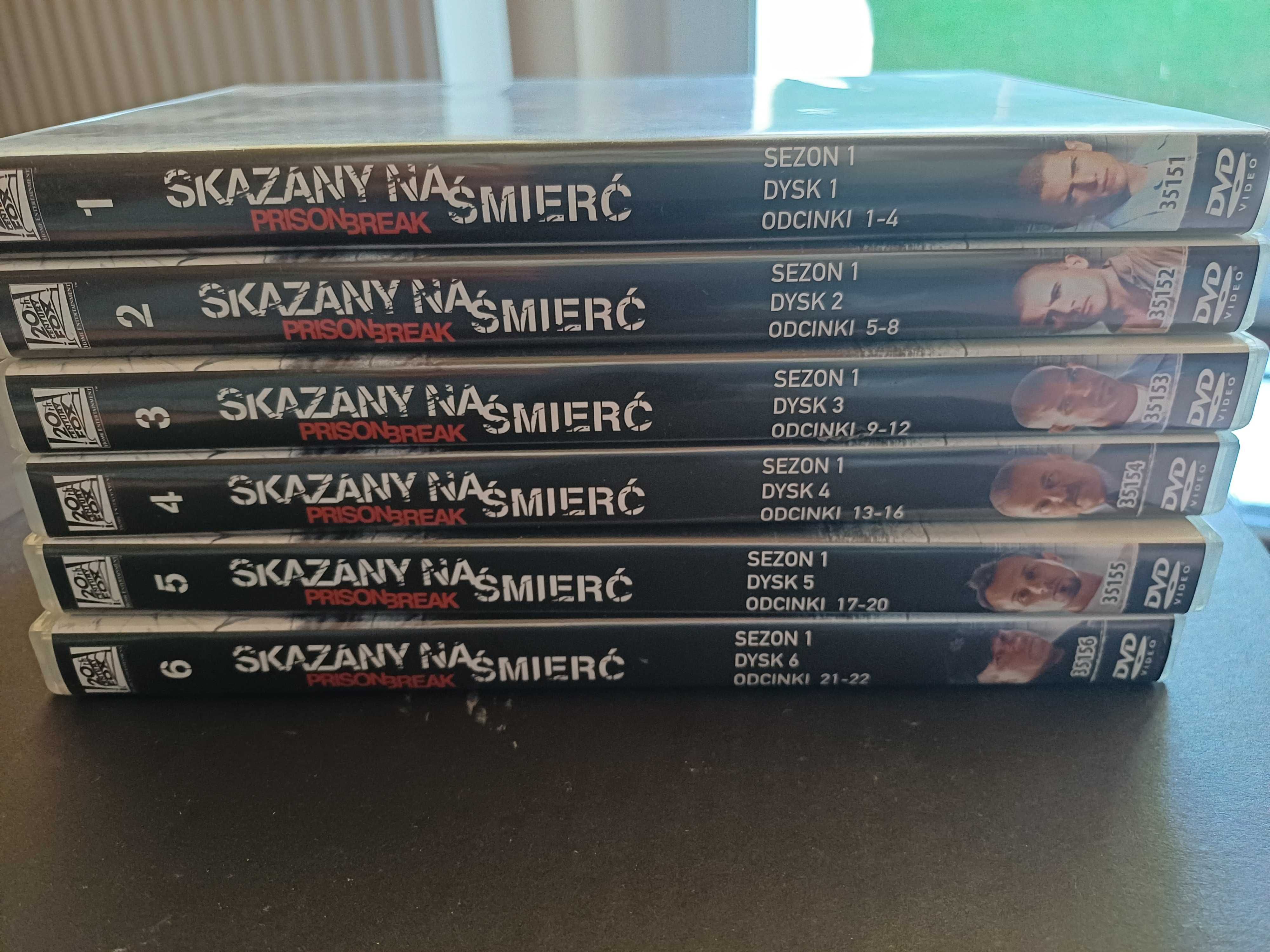 Skazany na śmierć Prison Break sezon 1 kompletny