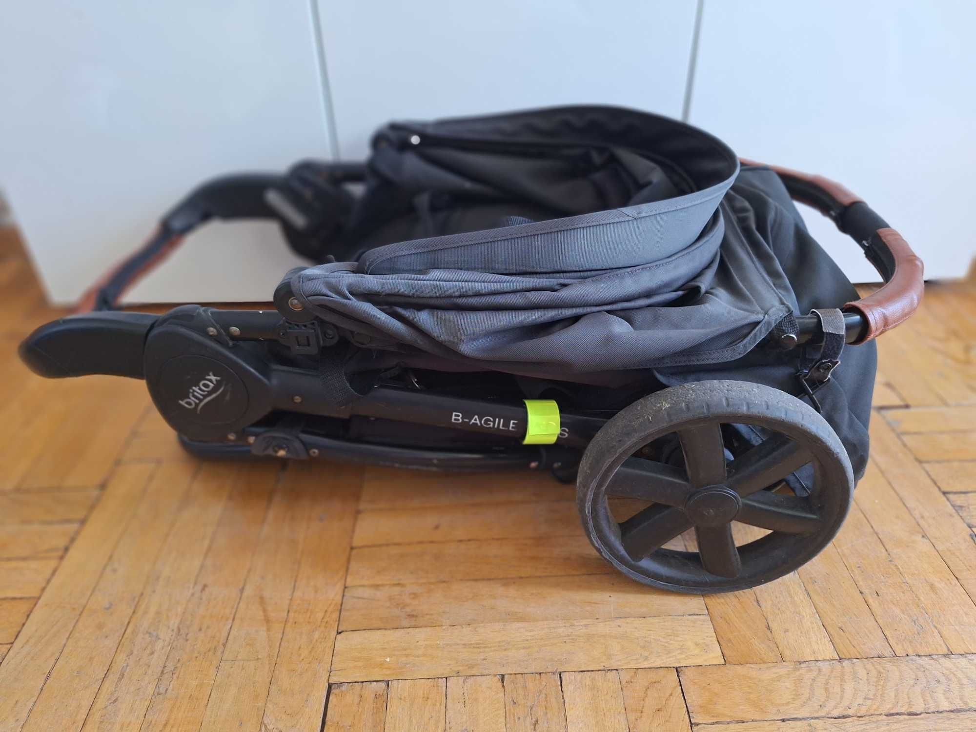 Wózek spacerowy Romer Britax b agile plus, czarny, wyposażenie