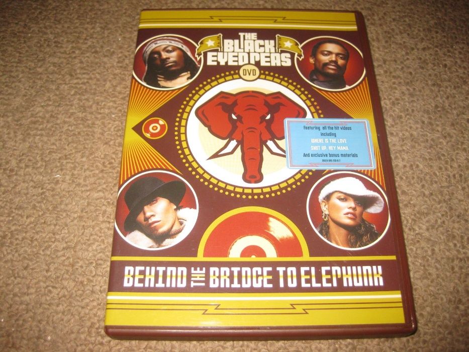 DVD Musical Black Eyed Peas "Behind the Bridge to Elephunk"