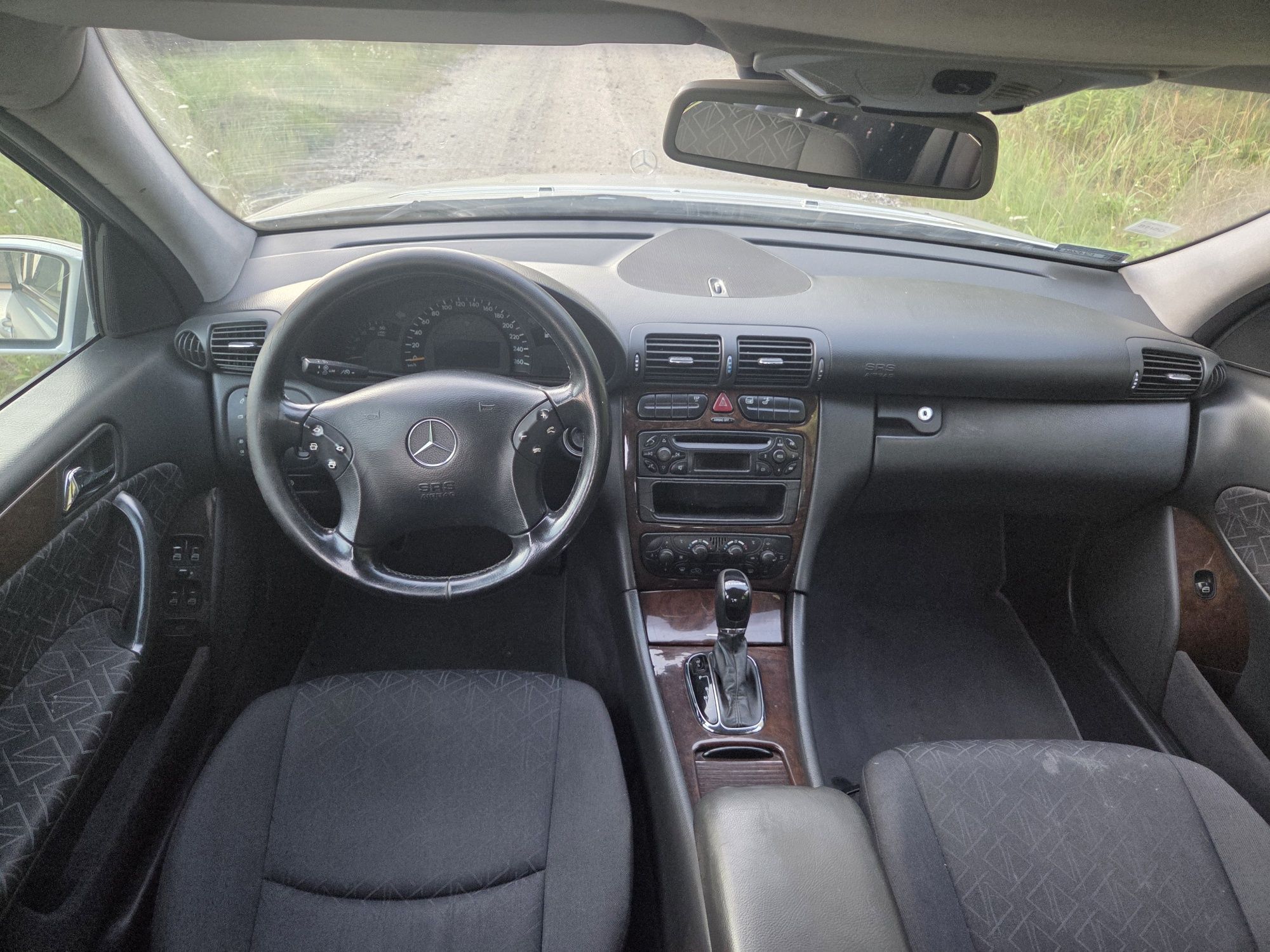 Mercedes C klasa 220d W203 2.2 diesel 150KM  alufelgi, przebieg 250tys