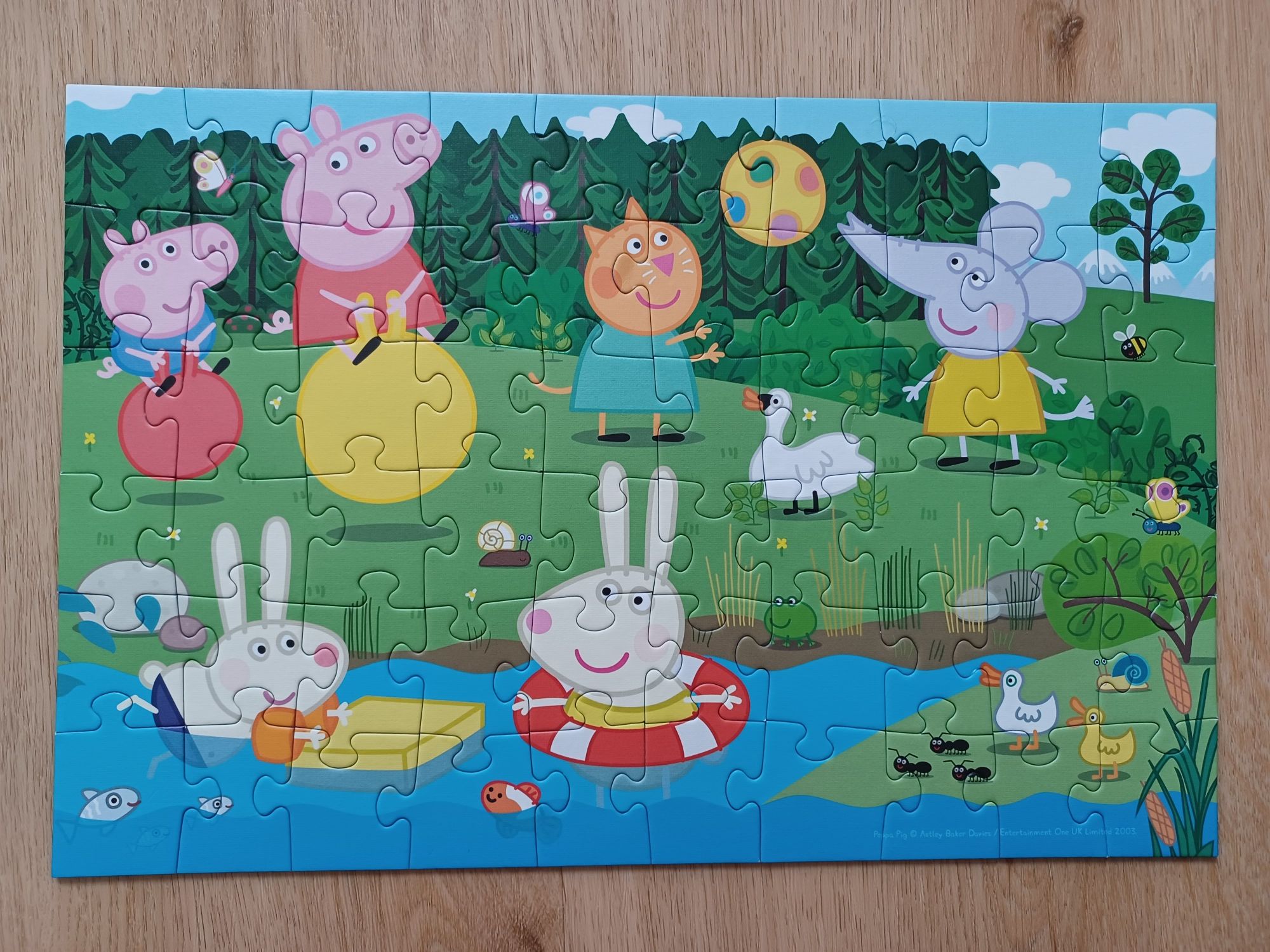 Puzzle Peppa, 44 Koty i Myszka Miki 3+ i 4+