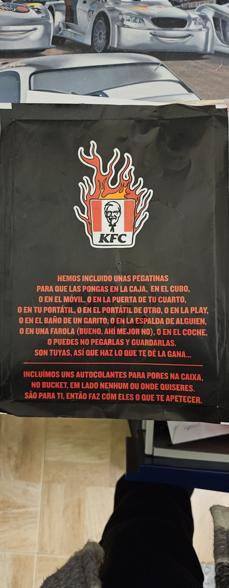 Autocolantes do kfc