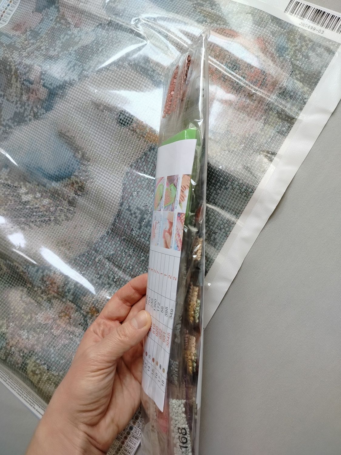 Haft diamentowy 40x50 ptak