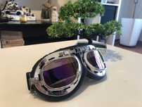 Oculos de moto estilo aviador