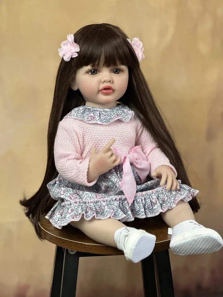 Нові повністю винилові (силіконові) ляльки Реборн, ріст 60 см.