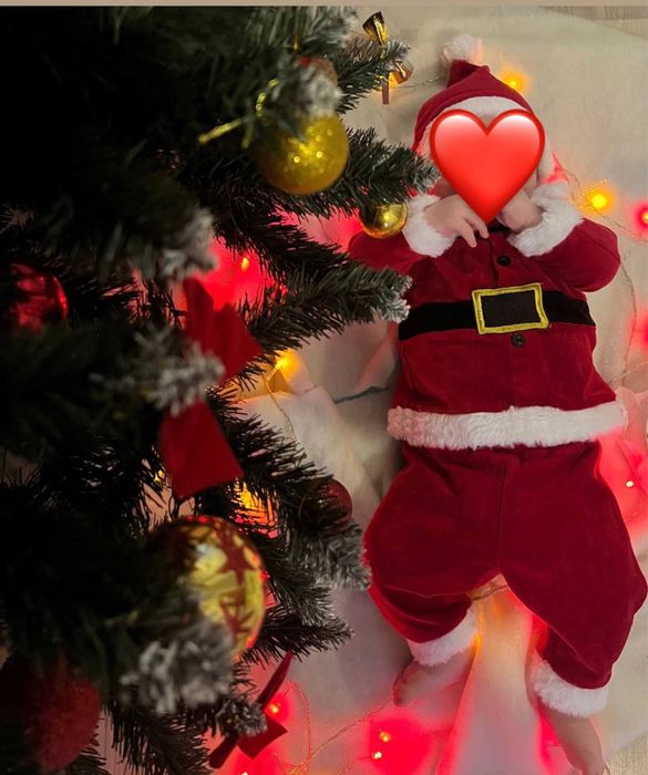 Новорічний костюм санти