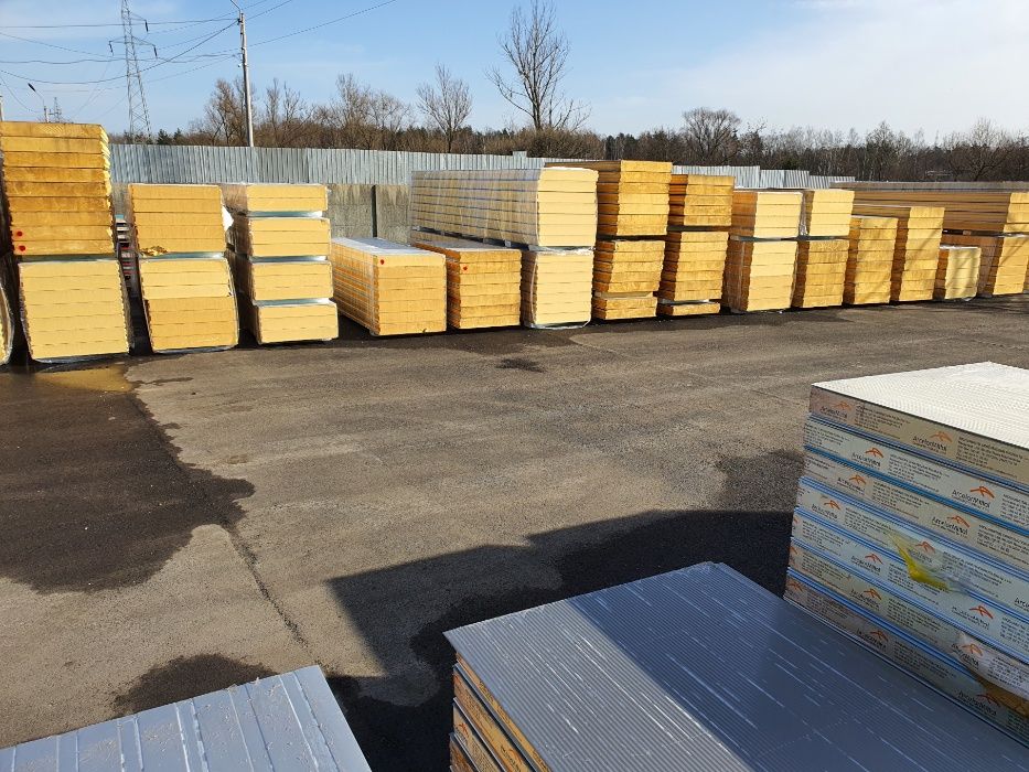 Płyta warstwowa Obornicka Ścienna Dachowa Płyty  Prekon DREWNOPODOBNE