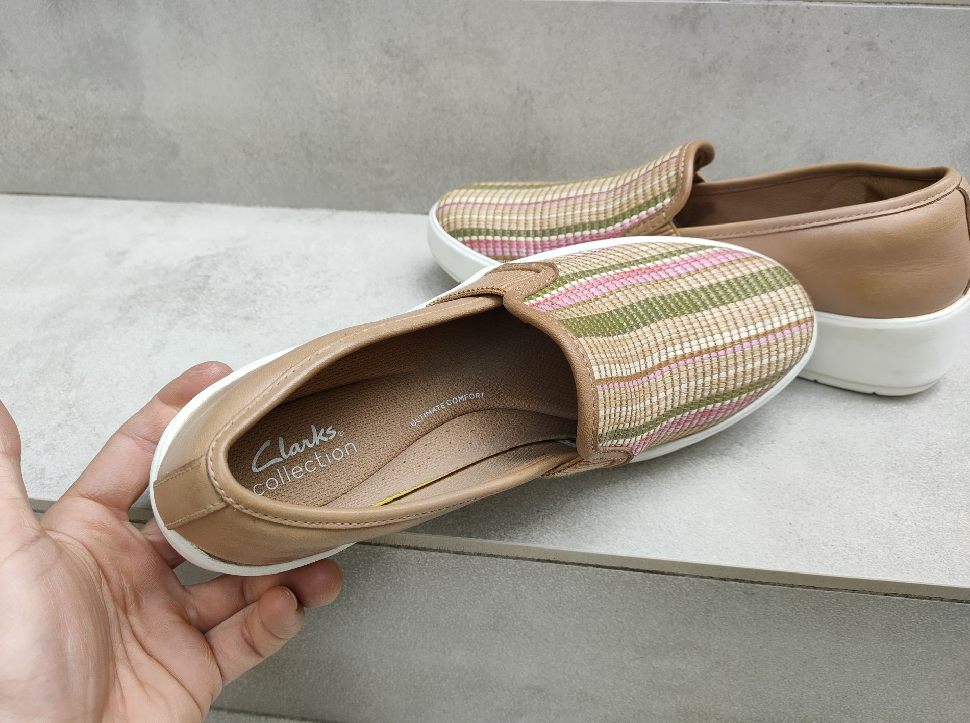 Buty Clarks Collection mokasyny damskie r. 41 27cm