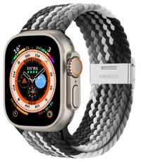 Ремінці solo loop на apple watch 8,7,6,5,4, SE, ultra 42, 44, 45, 49 m