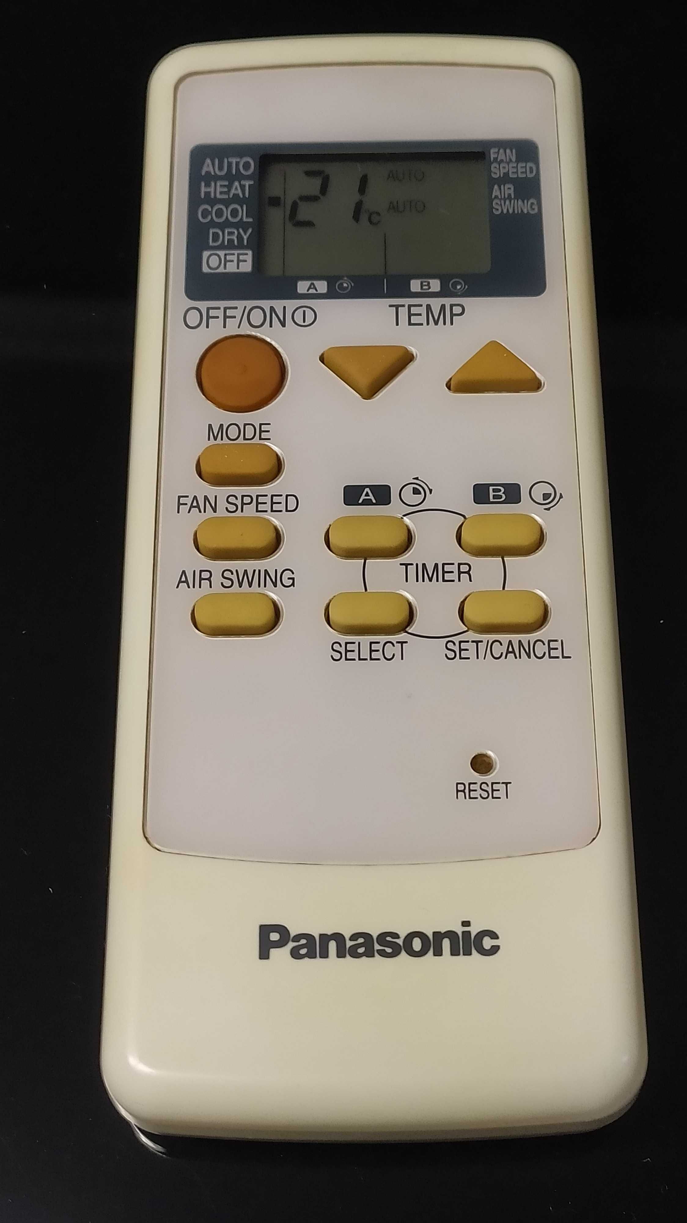 Comando Panasonic para Ar Condicionado