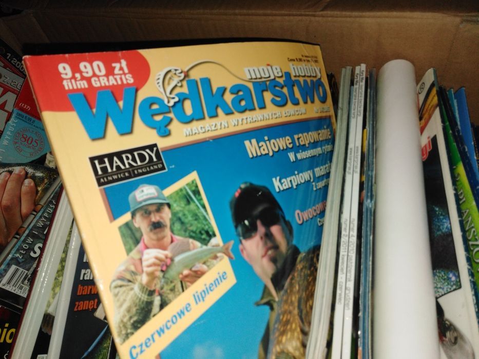 Kolekcja gazet wędkarskich
