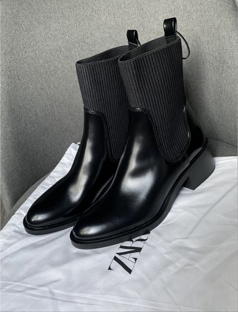 Нова коллекція zara челсі / челси/ черевики/ ботинки/ полусапожки
