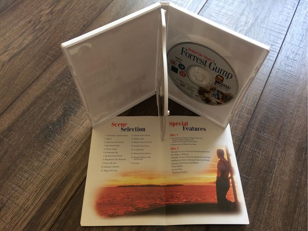 DVD диск Forrest Gump (Форрест Гамп).