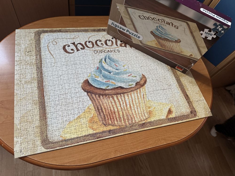 Puzzle 1000 Play tive Czekoladowa babeczka