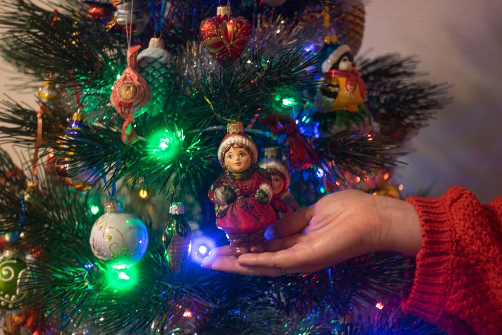 Сосна ялинка штучна лита