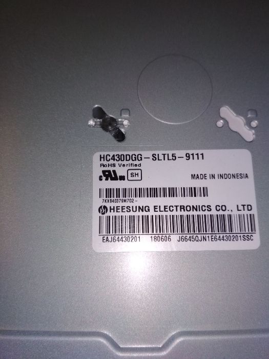 Телевизор LG 43UK6300PLB---по блочно