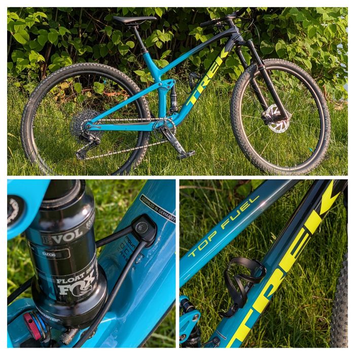 Trek Top Fuel 9.7, sizeL, 2021, stan bdb, carbon