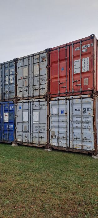 Kontenery morskie 20" 6m kontenery morskie biurowe socjalne zaplecze